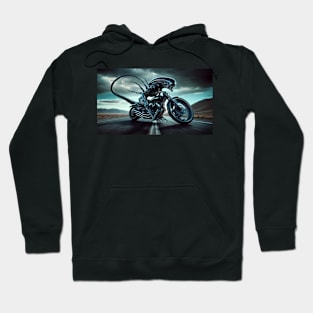 Alien Biker I Hoodie